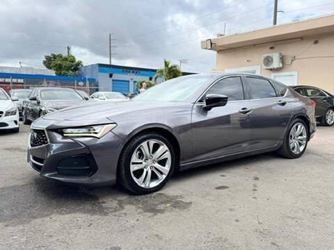 2021 Acura TLX for sale at Noah Auto Finance in Hollywood FL