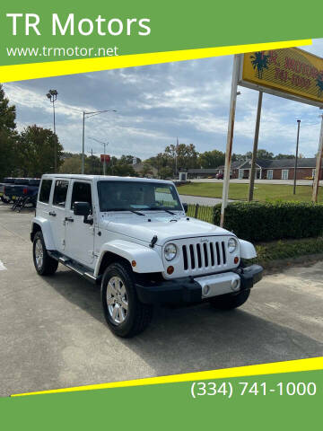 2013 Jeep Wrangler Unlimited for sale at TR Motors in Opelika AL