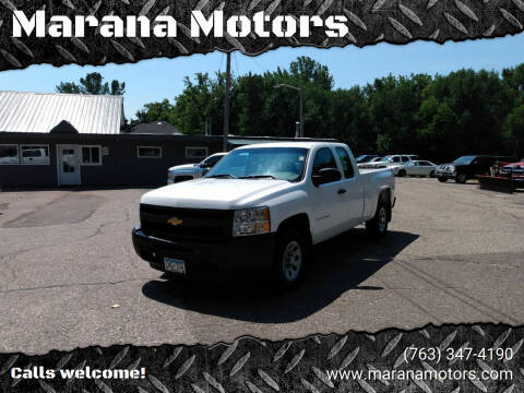 2012 Chevrolet Silverado 1500 for sale at Marana Motors in Princeton MN