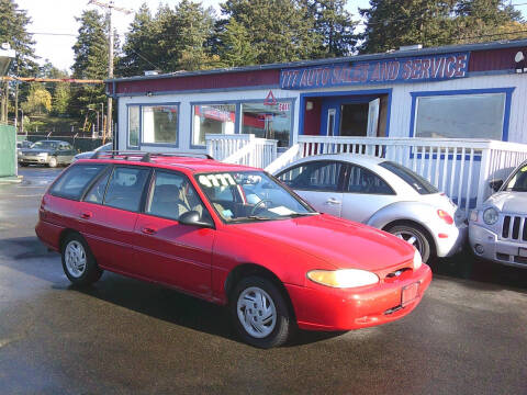 1997 Ford Escort for sale at 777 Auto Sales and Service in Tacoma WA