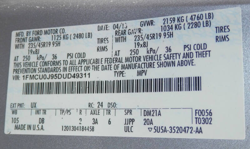 2013 Ford Escape Titanium