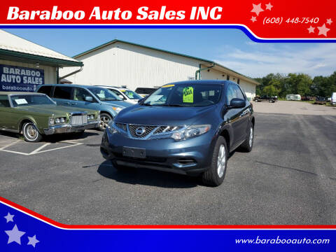 2012 Nissan Murano for sale at Baraboo Auto Sales INC in Baraboo WI