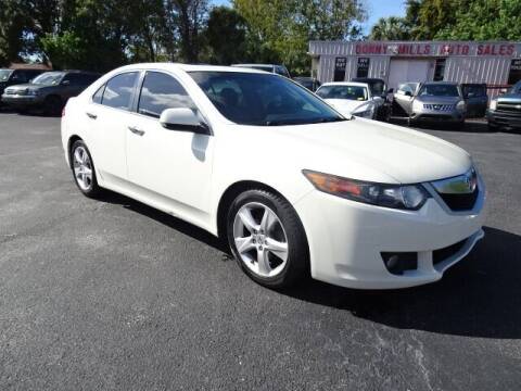 2010 Acura TSX for sale at DONNY MILLS AUTO SALES in Largo FL