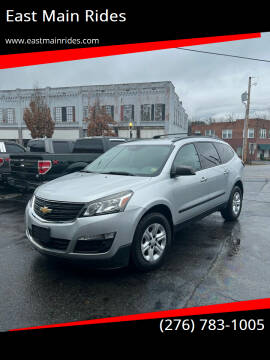 2016 Chevrolet Traverse for sale at East Main Rides in Marion VA