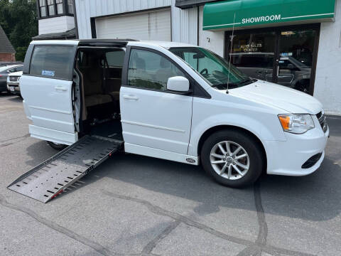 2016 Dodge Caravan Wheelchair Van for sale at Auto Sales Center Inc in Holyoke MA