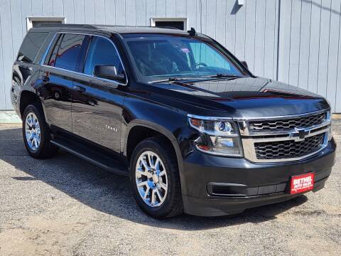 2016 Chevrolet Tahoe for sale at Bethel Auto Sales in Bethel ME