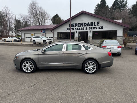 2017 Chevrolet Impala for sale at Dependable Auto Sales and Service in Binghamton NY