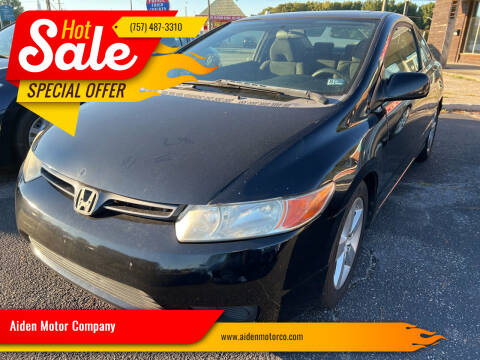 2008 Honda Civic for sale at Aiden Motor Company in Portsmouth VA