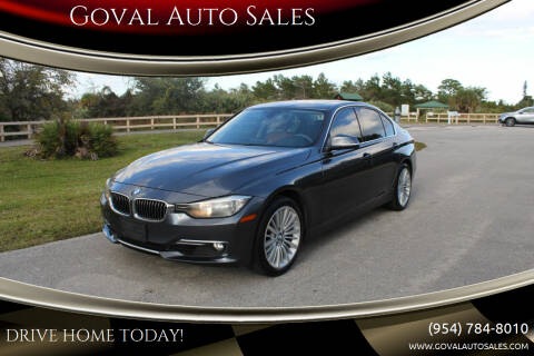 2013 BMW 3 Series for sale at Goval Auto Sales in Pompano Beach FL