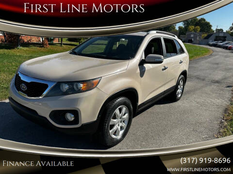 2011 Kia Sorento for sale at First Line Motors in Jamestown IN