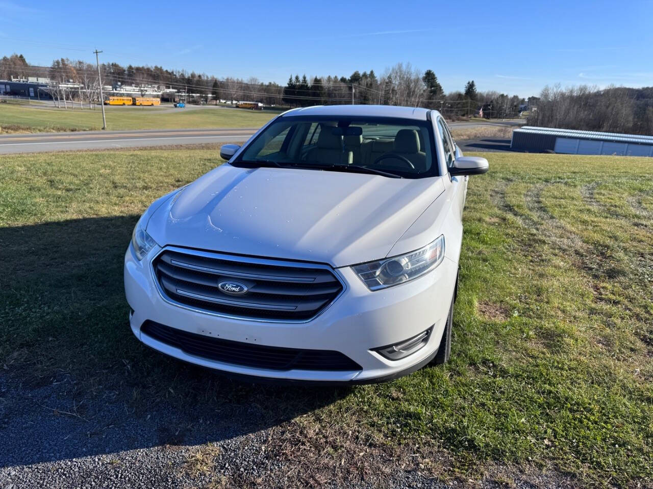 2013 Ford Taurus for sale at Riverside Motors in Glenfield, NY