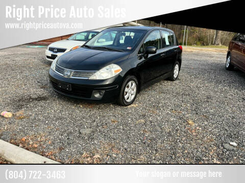 2009 Nissan Versa for sale at Right Price Auto Sales in Colonial Heights VA