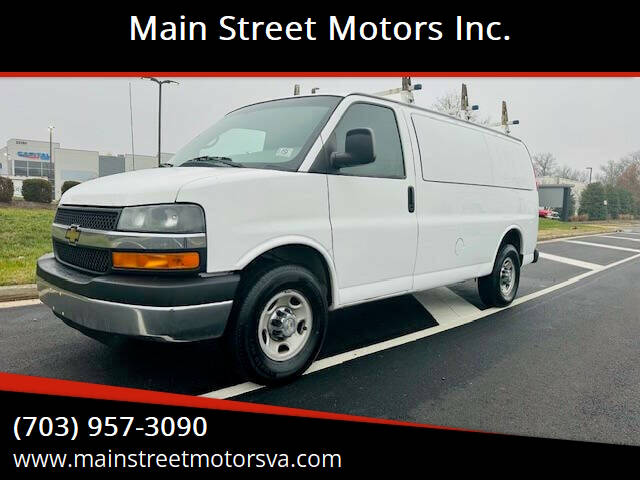Used 2015 Chevrolet Express Cargo Work Van with VIN 1GCWGFCF0F1113085 for sale in Chantilly, VA