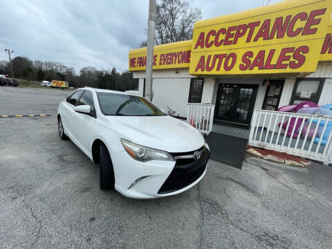 2016 Toyota Camry for sale at Acceptance Auto Sales in Lithia Springs GA