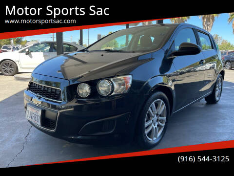 2015 Chevrolet Sonic for sale at Motor Sports Sac in Sacramento CA