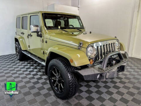 2013 Jeep Wrangler Unlimited for sale at Sunset Auto Wholesale in Tacoma WA
