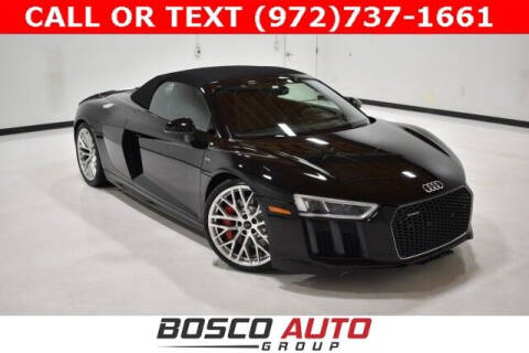 2017 Audi R8 for sale at Bosco Auto Group in Flower Mound TX