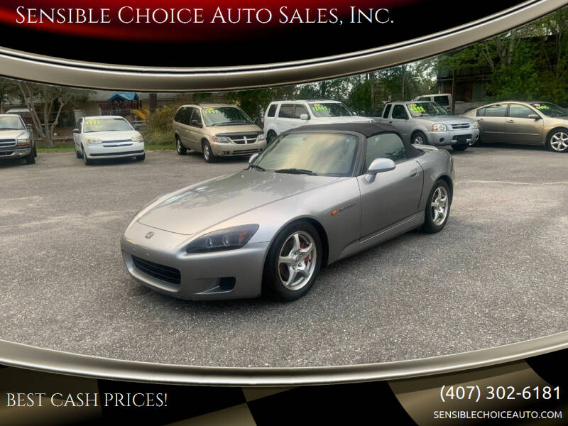 2000 Honda S2000 for sale at Sensible Choice Auto Sales, Inc. in Longwood FL