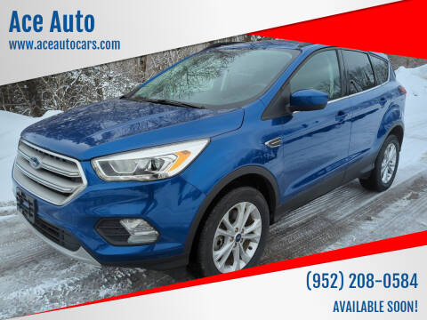 2019 Ford Escape for sale at Ace Auto in Shakopee MN