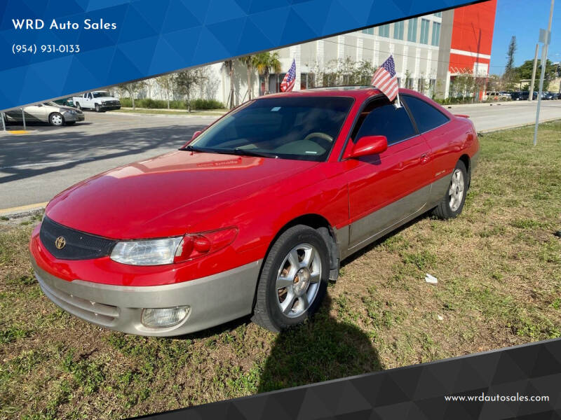 1999 Toyota Camry Solara for sale at WRD Auto Sales in Hollywood FL