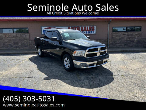 2017 RAM 1500 for sale at Seminole Auto Sales in Seminole OK