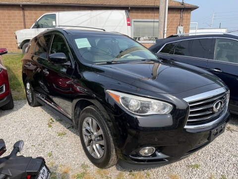 2013 Infiniti JX35 for sale at TIM'S AUTO SOURCING LIMITED in Tallmadge OH