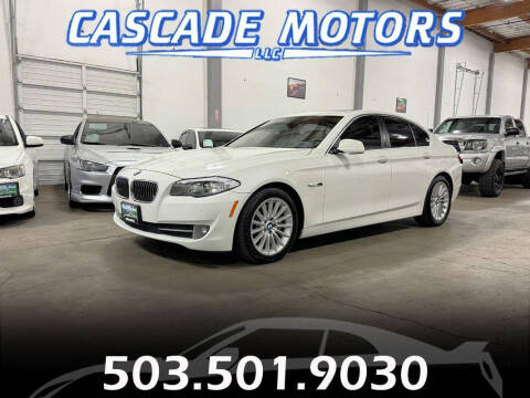 2013 BMW 5 Series for sale at Cascade Motors in Portland OR