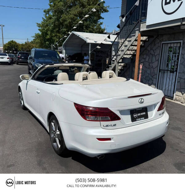 2010 Lexus IS 250C