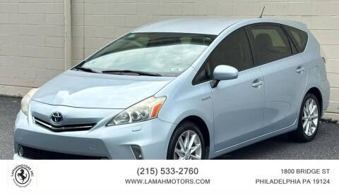 2014 Toyota Prius v for sale at LAMAH MOTORS INC in Philadelphia PA