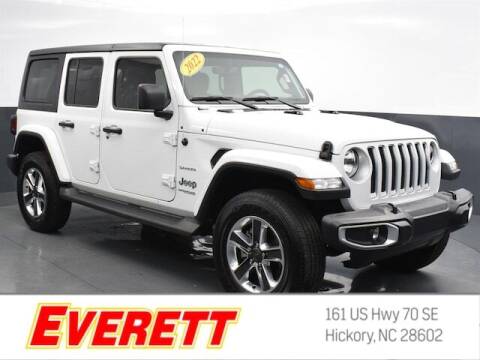 2022 Jeep Wrangler Unlimited for sale at Everett Chevrolet Buick GMC in Hickory NC