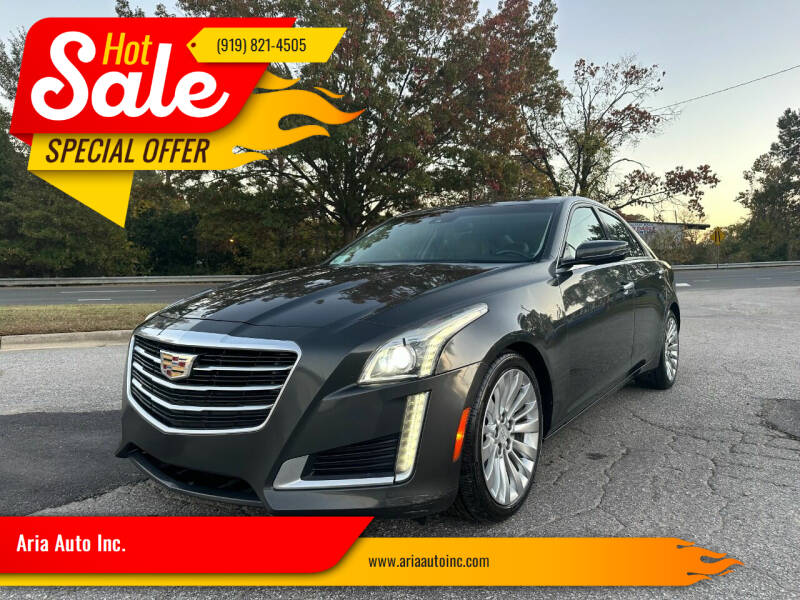 2015 Cadillac CTS for sale at Aria Auto Inc. in Raleigh NC