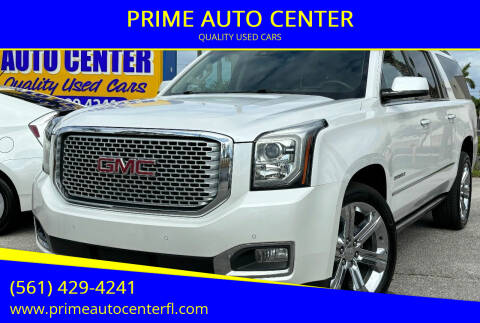 2017 GMC Yukon XL for sale at PRIME AUTO CENTER in Palm Springs FL