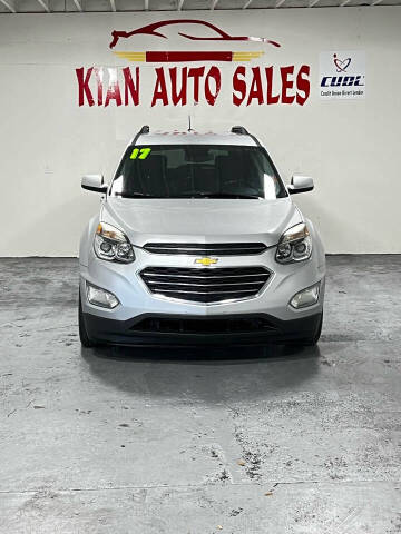 2017 Chevrolet Equinox for sale at Kian Auto Sales in Sacramento CA