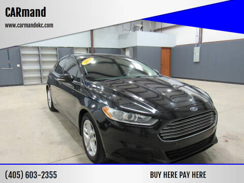 2013 Ford Fusion for sale at CARmand in Oklahoma City OK
