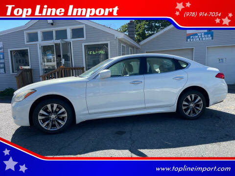 2012 Infiniti M37 for sale at Top Line Import in Haverhill MA