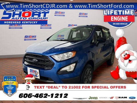 2022 Ford EcoSport for sale at Tim Short Chrysler Dodge Jeep RAM Ford of Morehead in Morehead KY