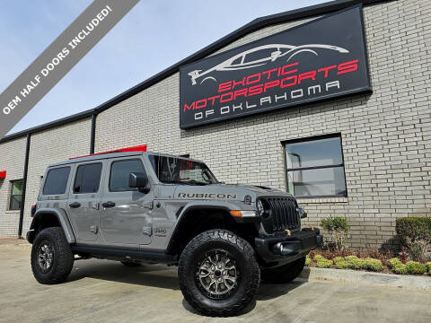 2021 Jeep Wrangler Unlimited for sale at Exotic Motorsports of Oklahoma in Edmond OK