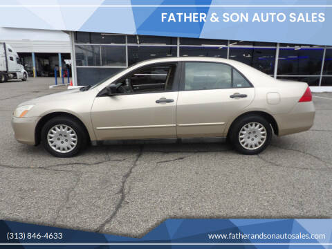 2007 Honda Accord Value Package