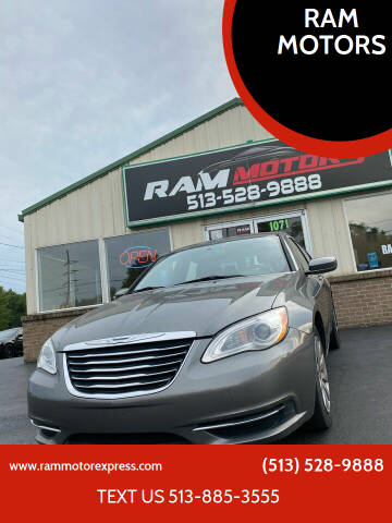 2012 Chrysler 200 for sale at RAM MOTORS in Cincinnati OH