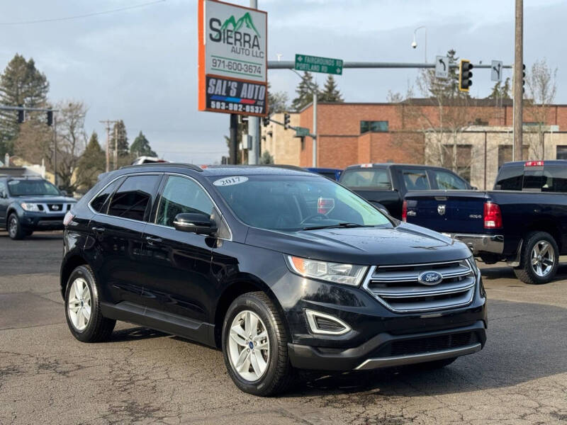 2017 Ford Edge for sale at SIERRA AUTO LLC in Salem OR