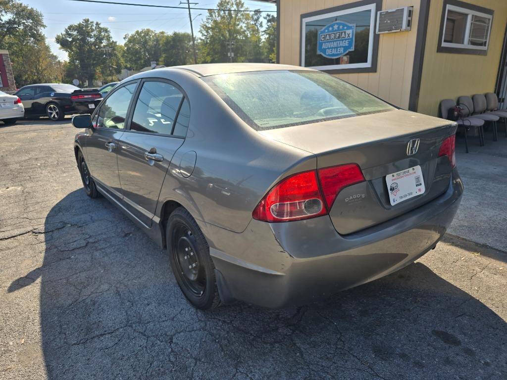 2008 Honda Civic for sale at DAGO'S AUTO SALES LLC in Dalton, GA