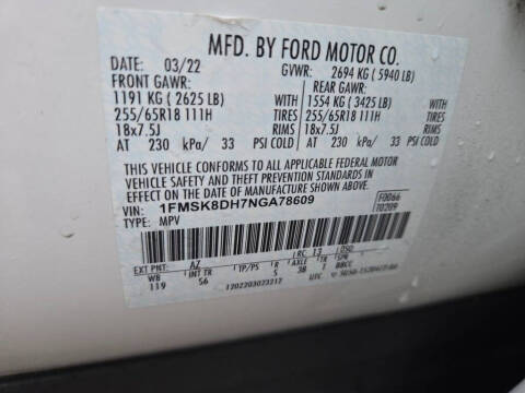 2022 Ford Explorer XLT