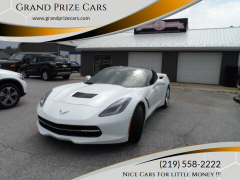 2014 Chevrolet Corvette for sale at Grand Prize Cars in Cedar Lake IN
