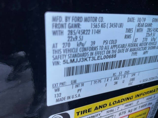 2020 Lincoln Navigator L Reserve