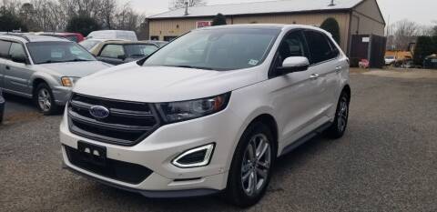 2017 Ford Edge for sale at Central Jersey Auto Trading in Jackson NJ