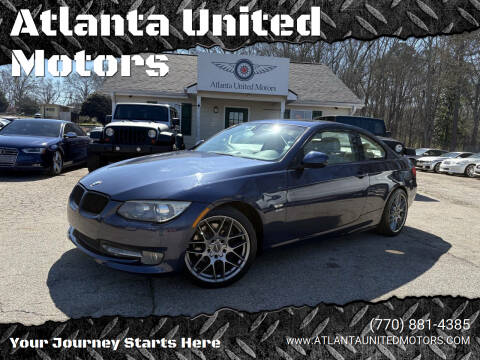 2013 BMW 3 Series for sale at Atlanta United Motors in Jefferson GA