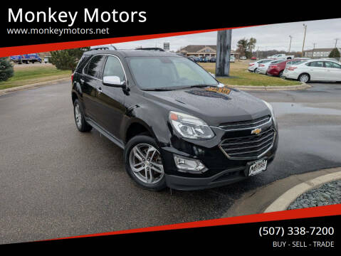 2016 Chevrolet Equinox for sale at Monkey Motors in Faribault MN