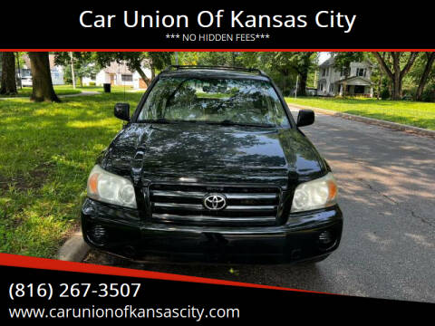 2006 Toyota Highlander for sale at Car Union Of Kansas City in Kansas City MO