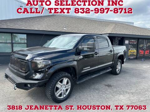 2014 Toyota Tundra for sale at Auto Selection Inc. in Houston TX