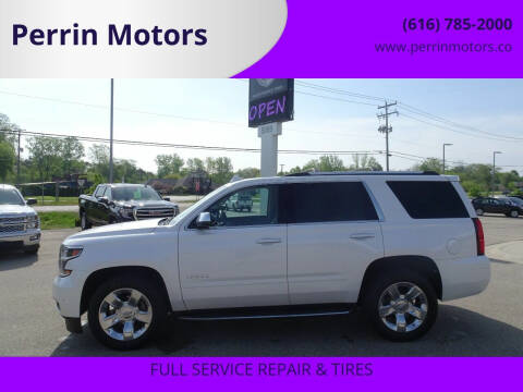 2017 Chevrolet Tahoe for sale at Perrin Motors in Comstock Park MI